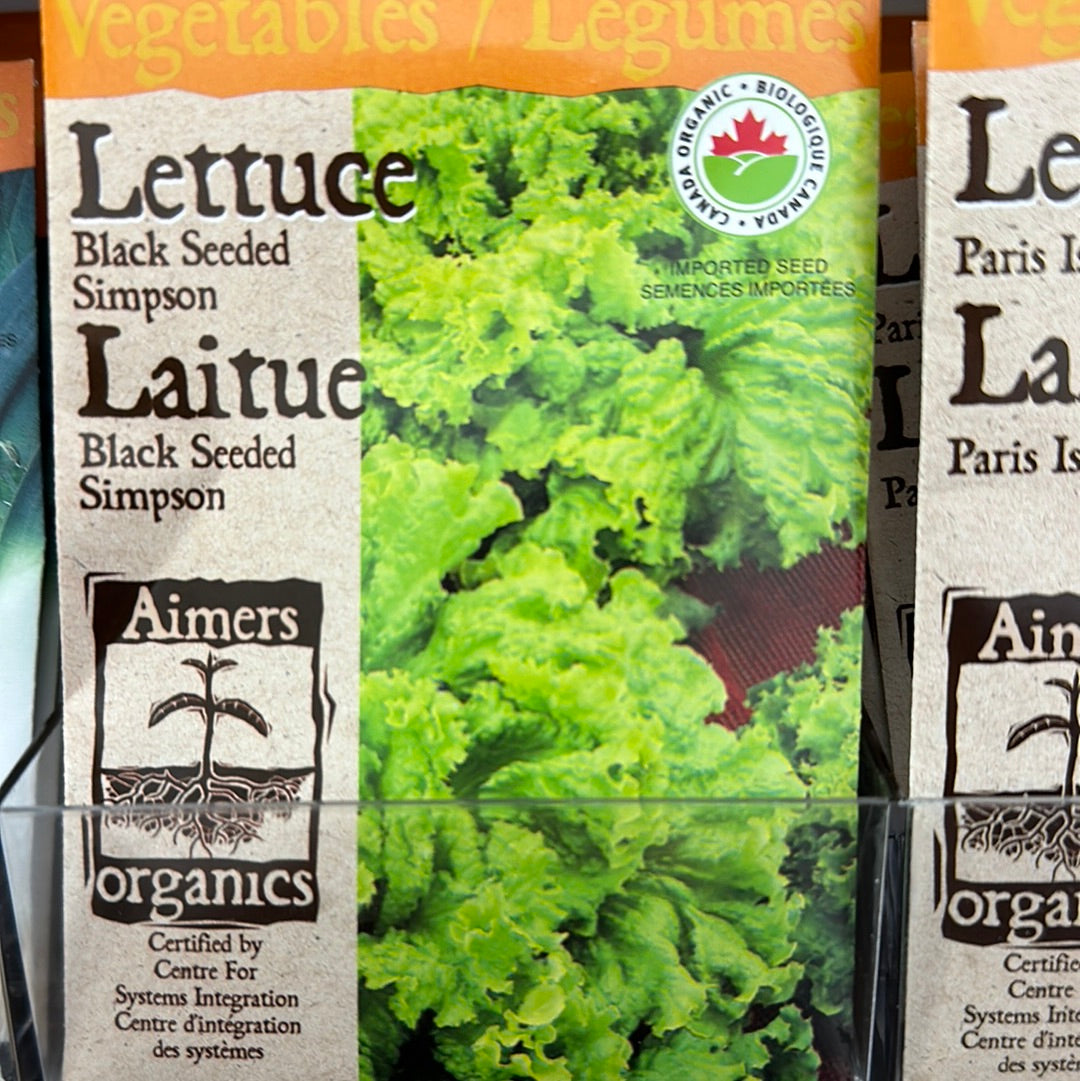 Seed Packets - Organic