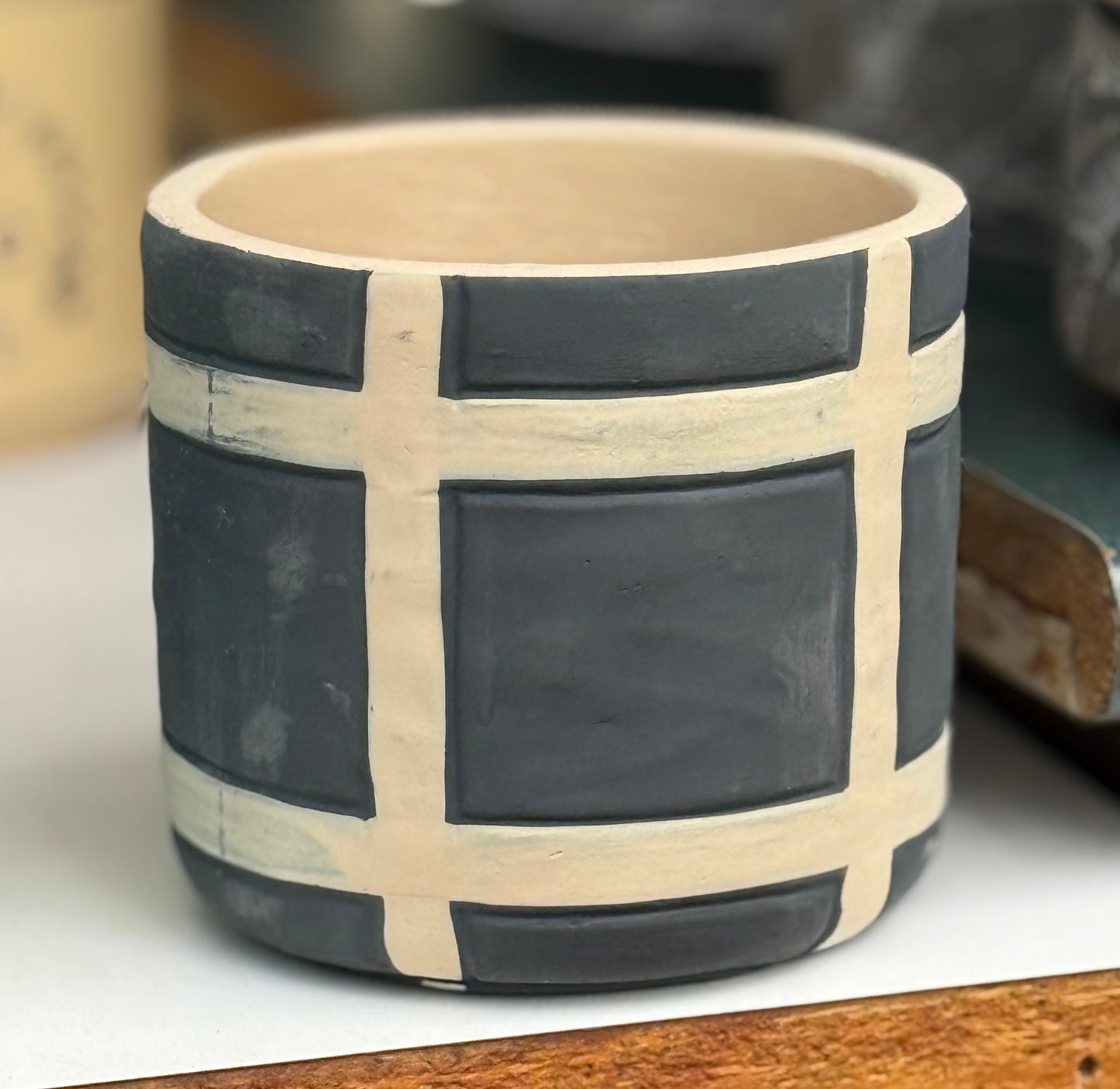Check Cement Planter