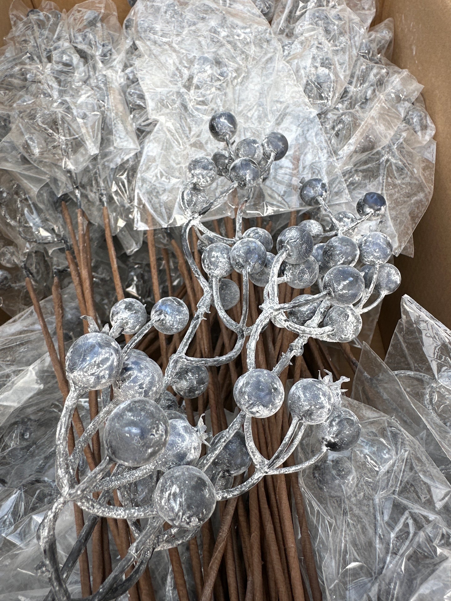 Faux Berry Stem Decor