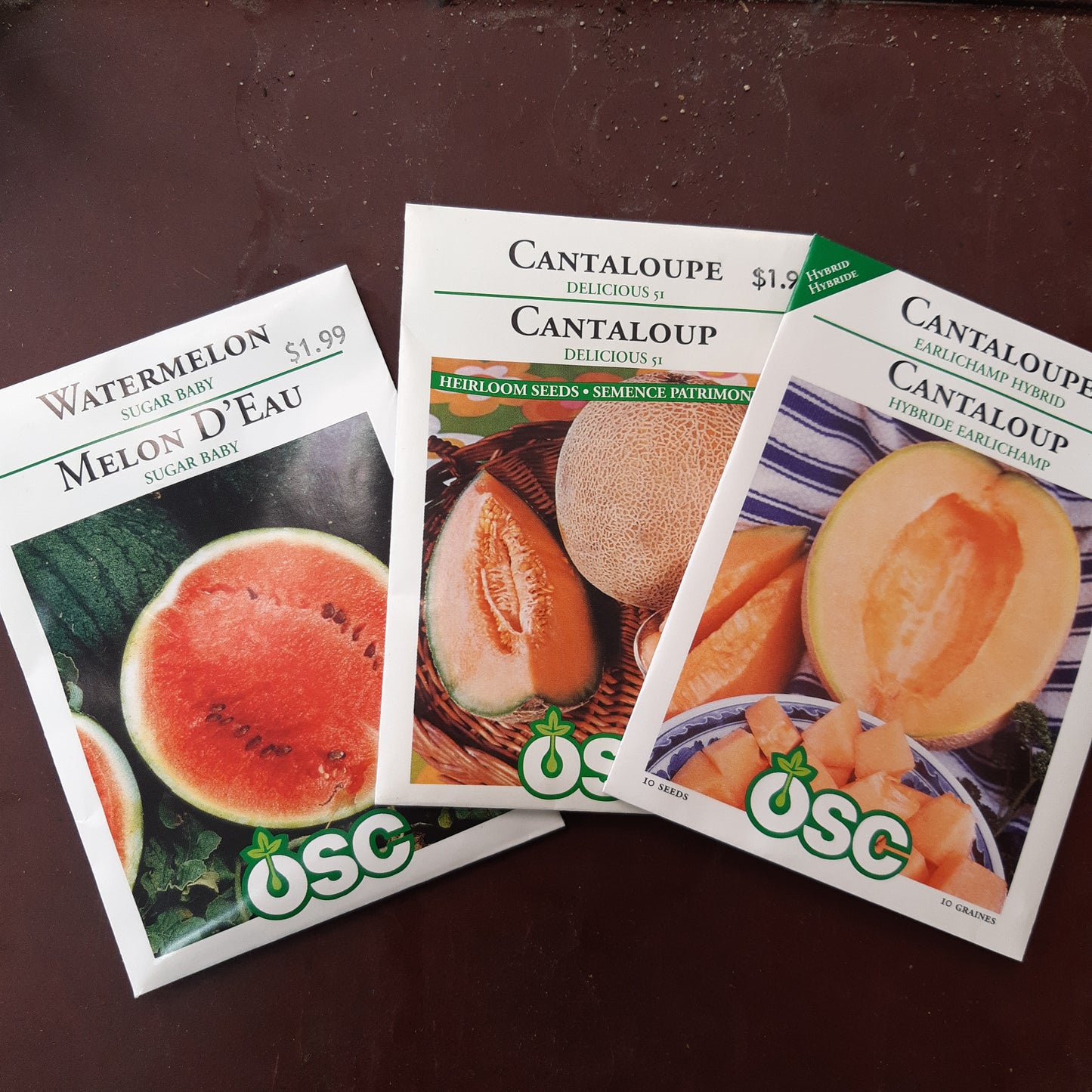 Seed Packets - Vegetables (Melon)
