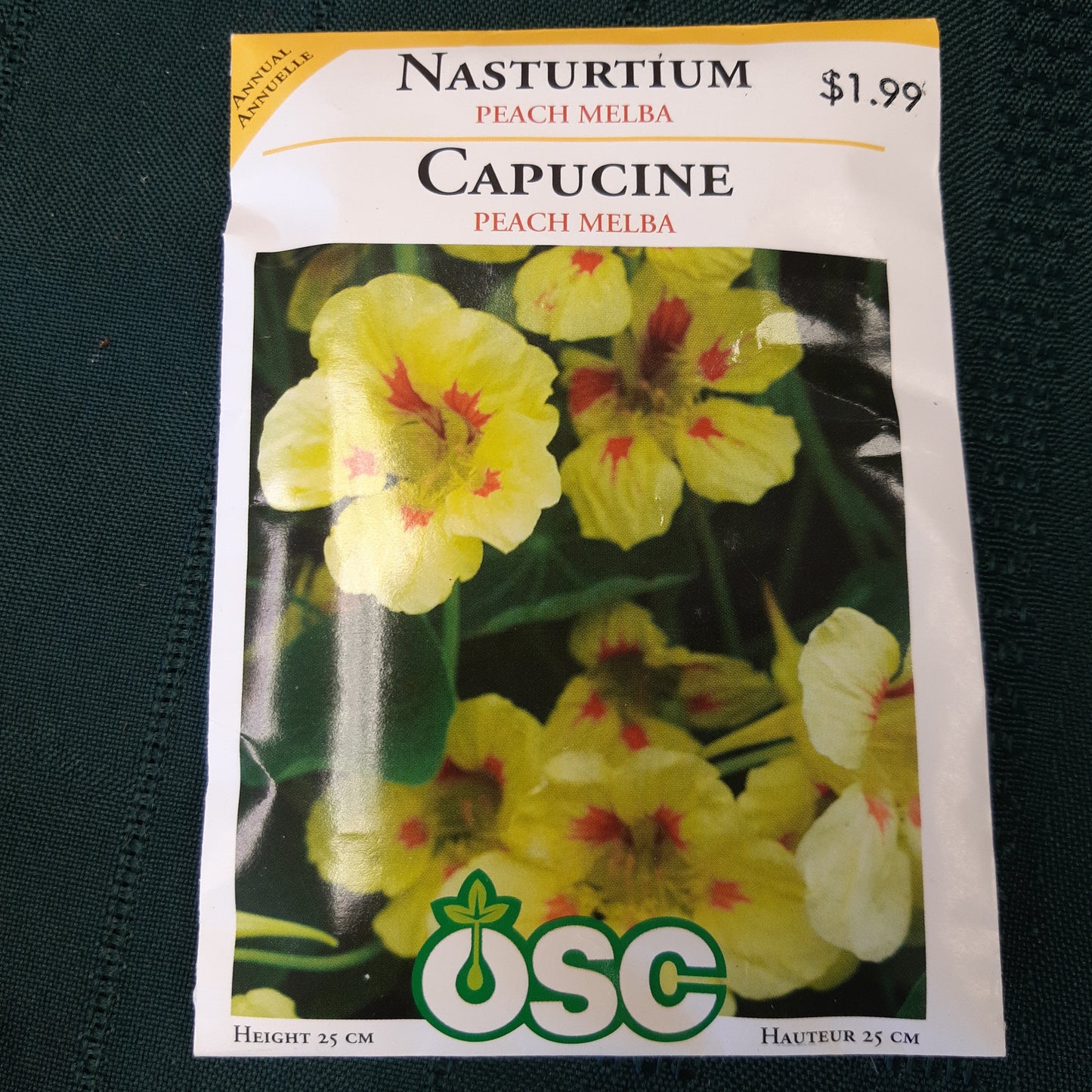 Seed Packets - Annual (Nasturtium)