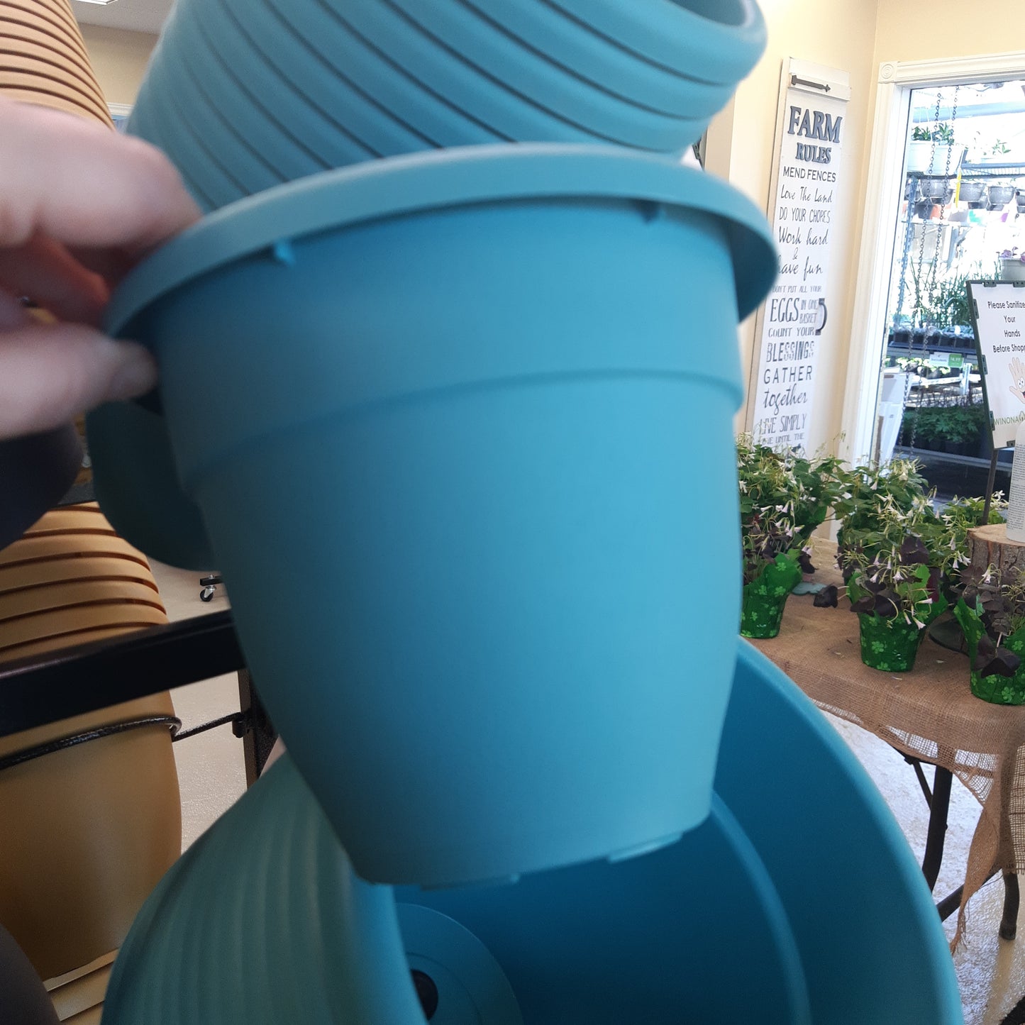 Indoor/Outdoor Pots Various Colors