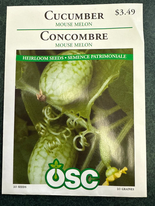 Seeds - Cucamelon ( Mouse Melon)