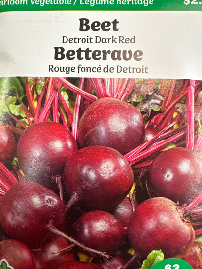 Seed Packets - Vegetable (Root)