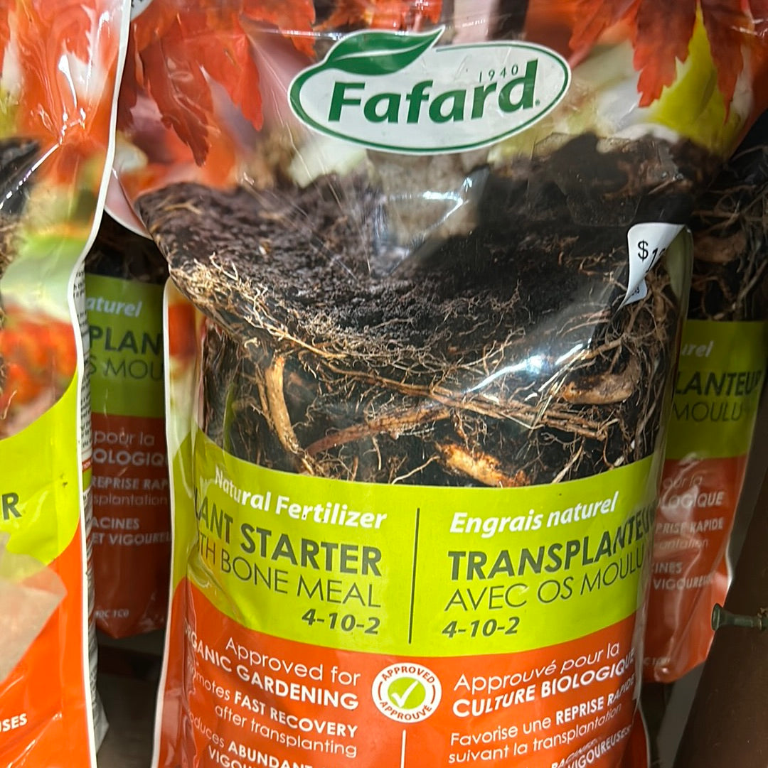 Fafard Natural Plant Starter (&Transplant)  Fertilizer