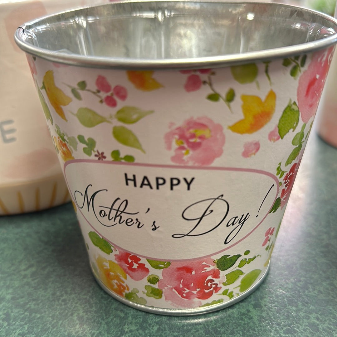Mother's Day Metal Pots