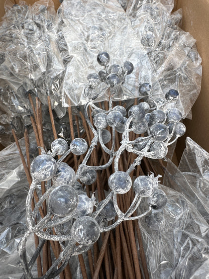 Faux Berry Stem Decor