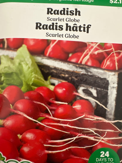 Seed Packets - Vegetable (Root)
