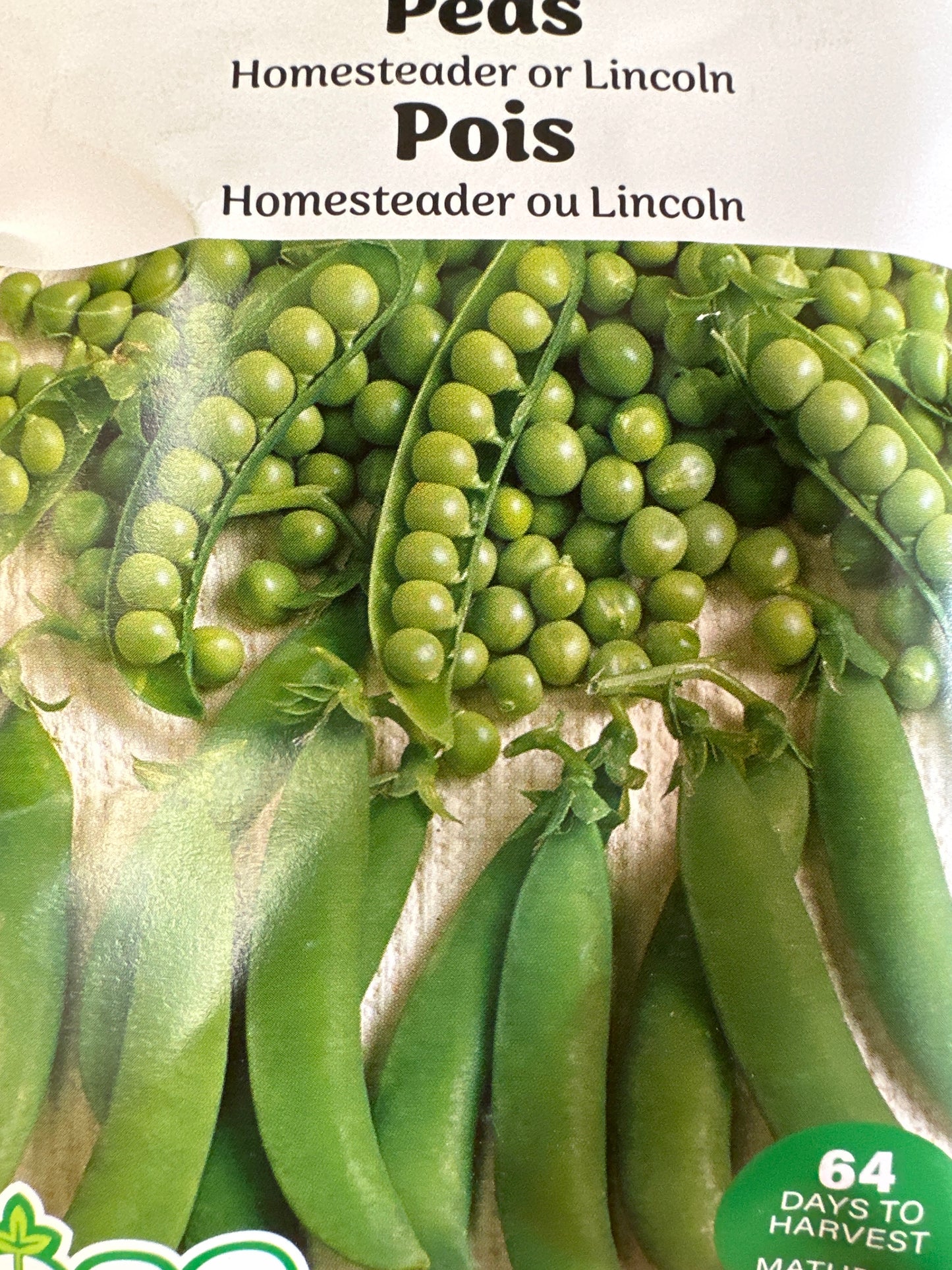 Seed Packets - Vegetables (Beans, Peas and Leafy Greens)