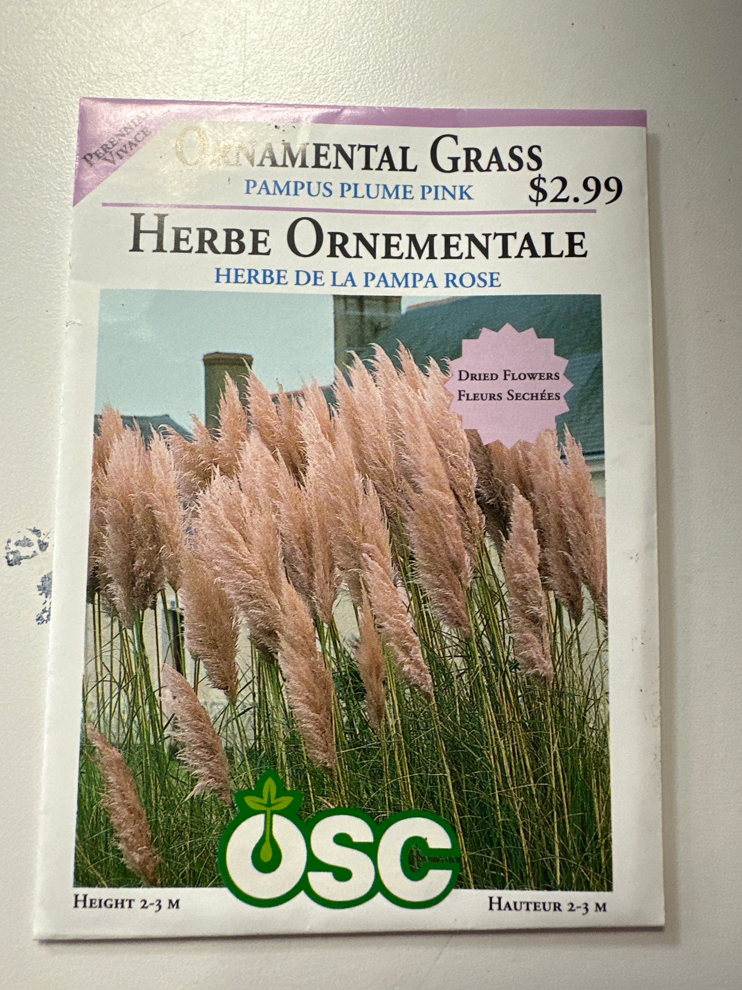 Seed Packets - Ornamental Grasses