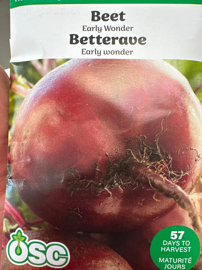 Seed Packets - Vegetable (Root)