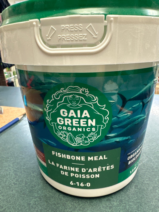 Gaia Green Organics - Fish Bone Meal 6-16-0