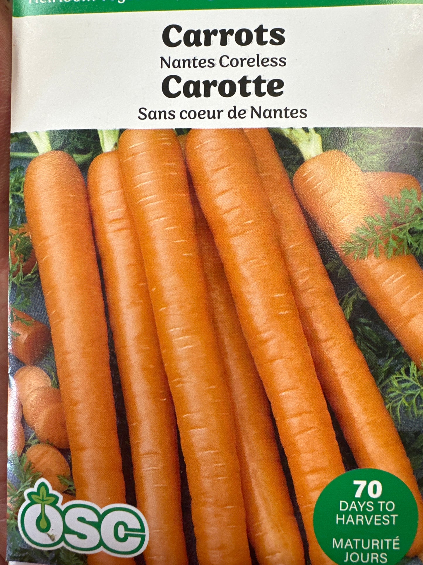 Seed Packets - Vegetable (Root)