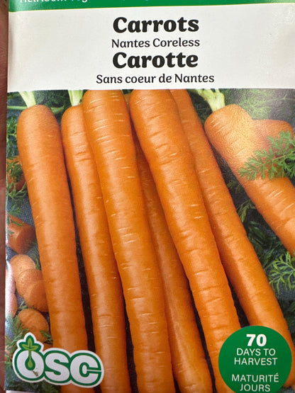 Seed Packets - Vegetable (Root)