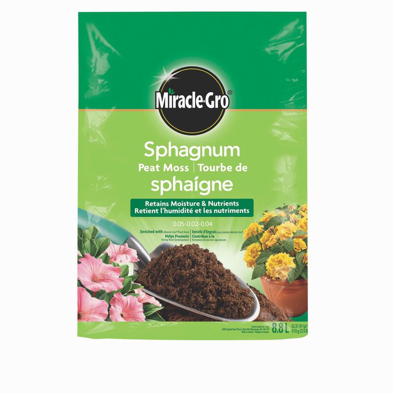 Miracle Gro Sphagnum Peat Moss