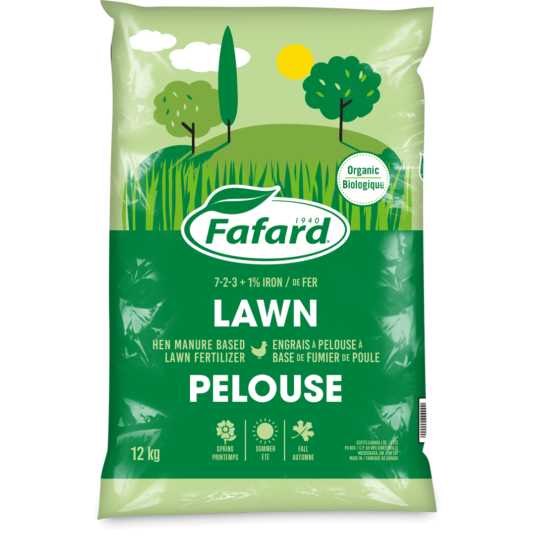 LAWN Hen Manure Based Lawn Fertilizer 7-2-3