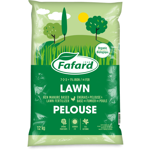 LAWN Hen Manure Based Lawn Fertilizer 7-2-3