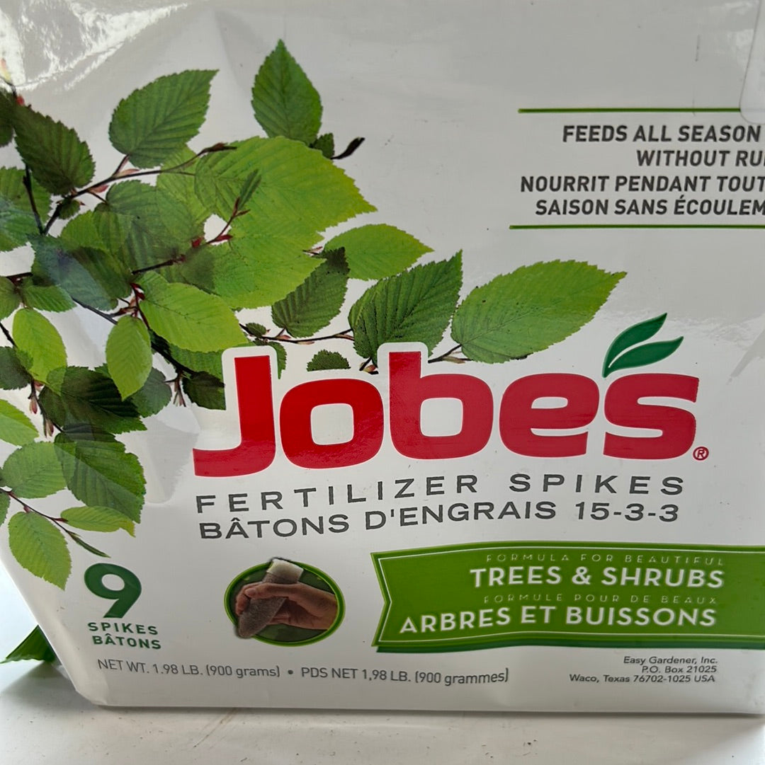 Jobe's Trees and Shrubs - 9 Spikes