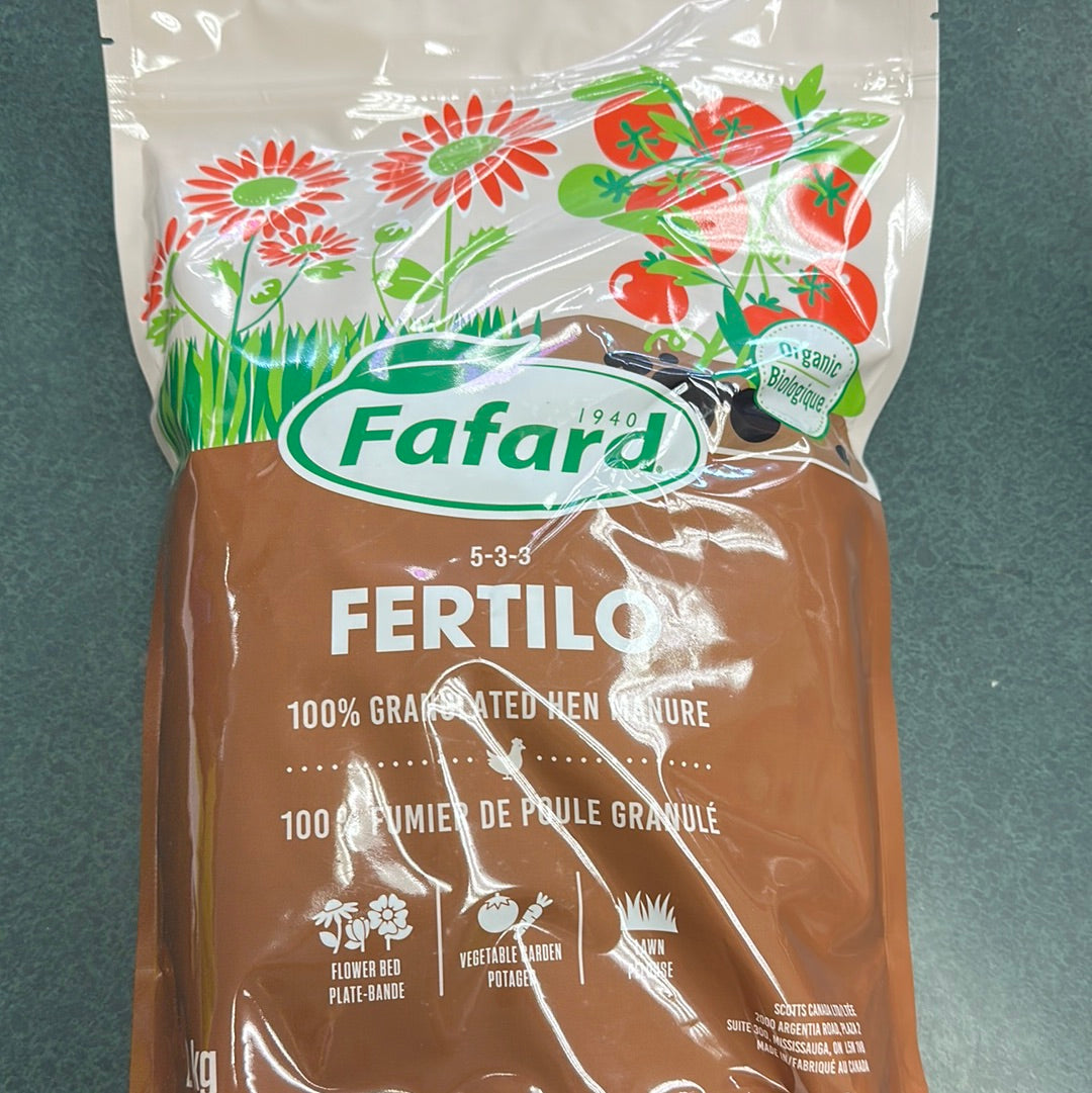 Fafard/Fertilo Natural Hen Manure Fertilizer