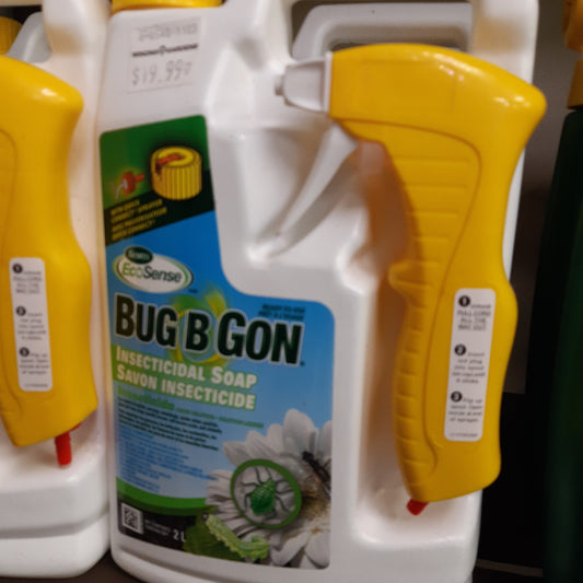 EcoSense Bug B Gon Insecticidal Soap 2Lt-  Ready to Use