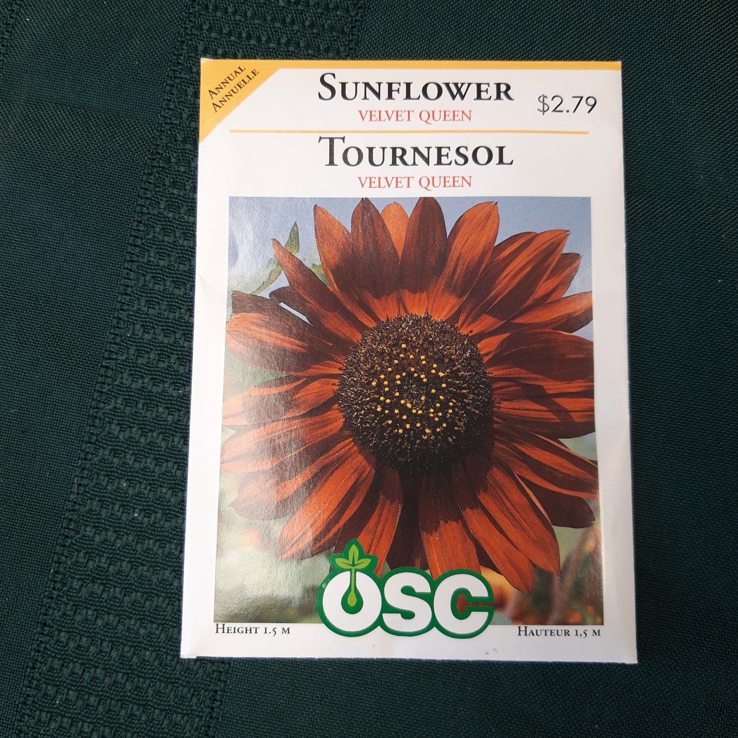 Seed Packets - Annual (Sunflower)