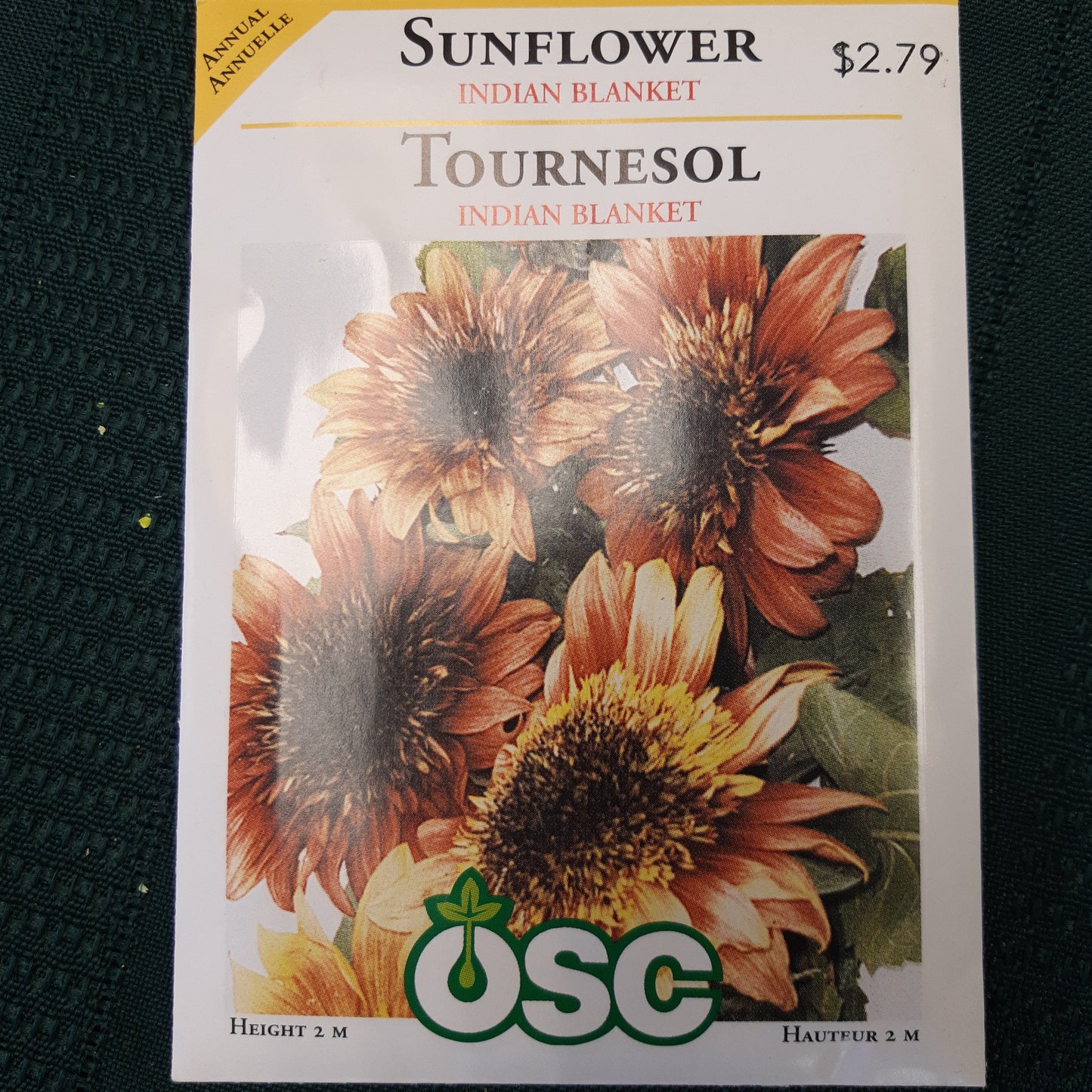 Seed Packets - Annual (Sunflower)