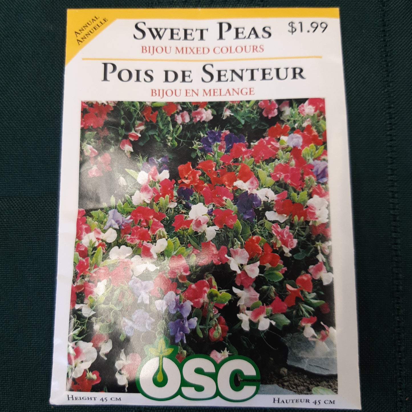 Seed Packets - Annual (Sweet Pea)