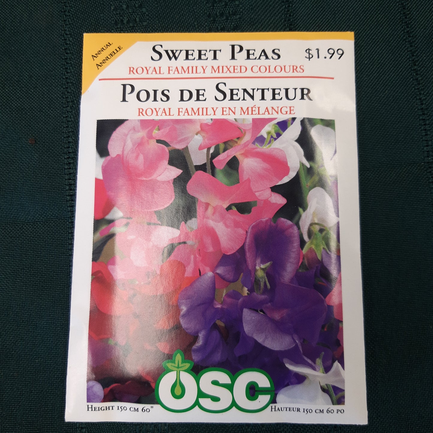 Seed Packets - Annual (Sweet Pea)