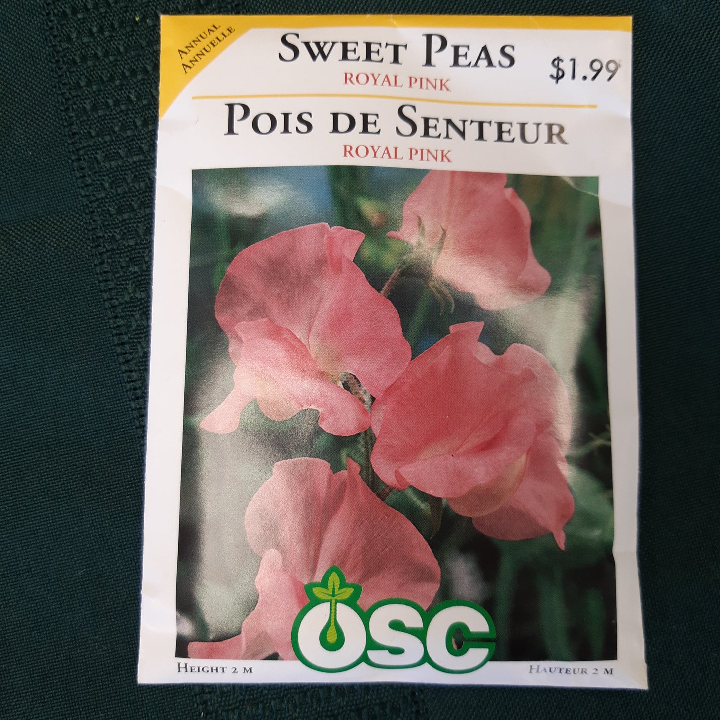 Seed Packets - Annual (Sweet Pea)