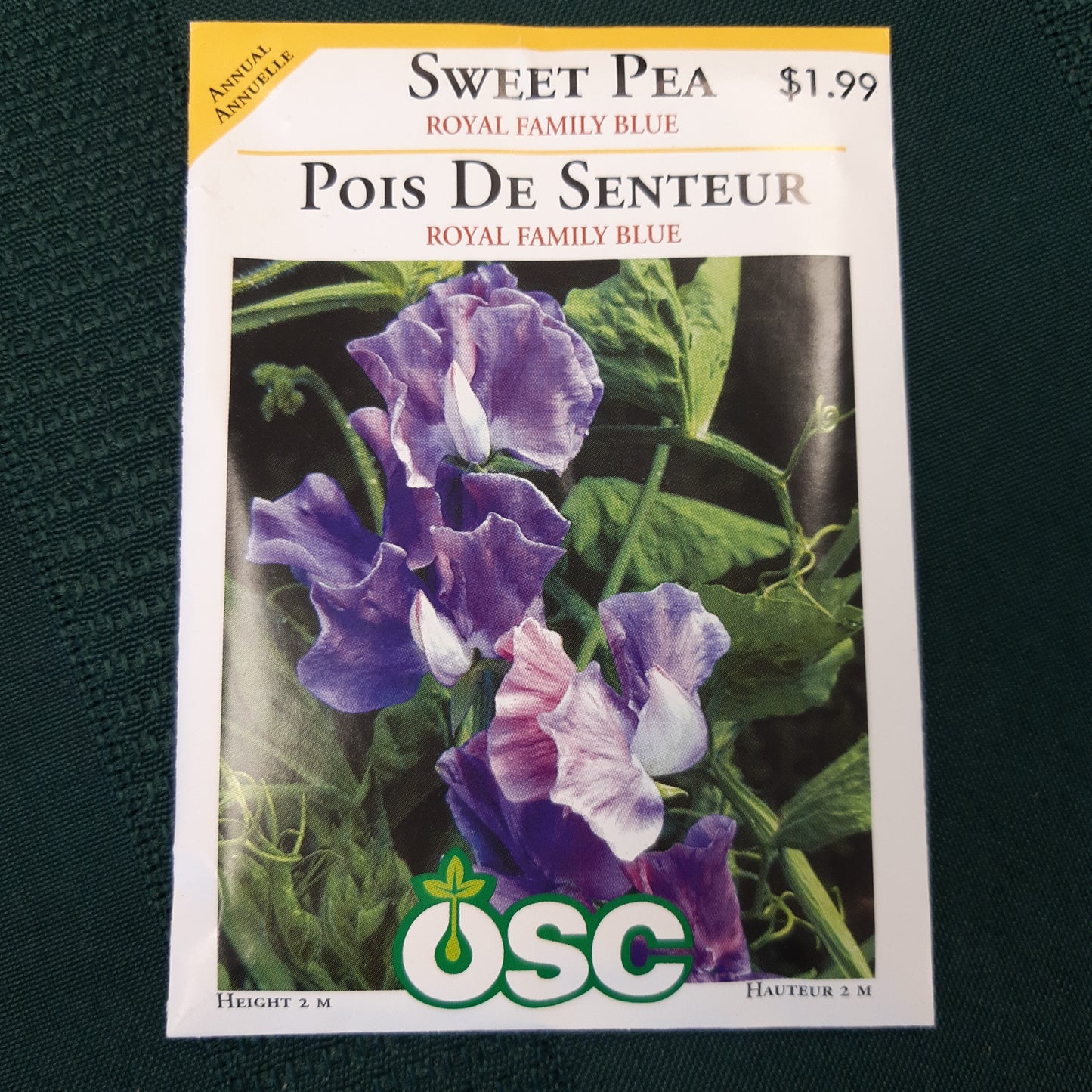 Seed Packets - Annual (Sweet Pea)