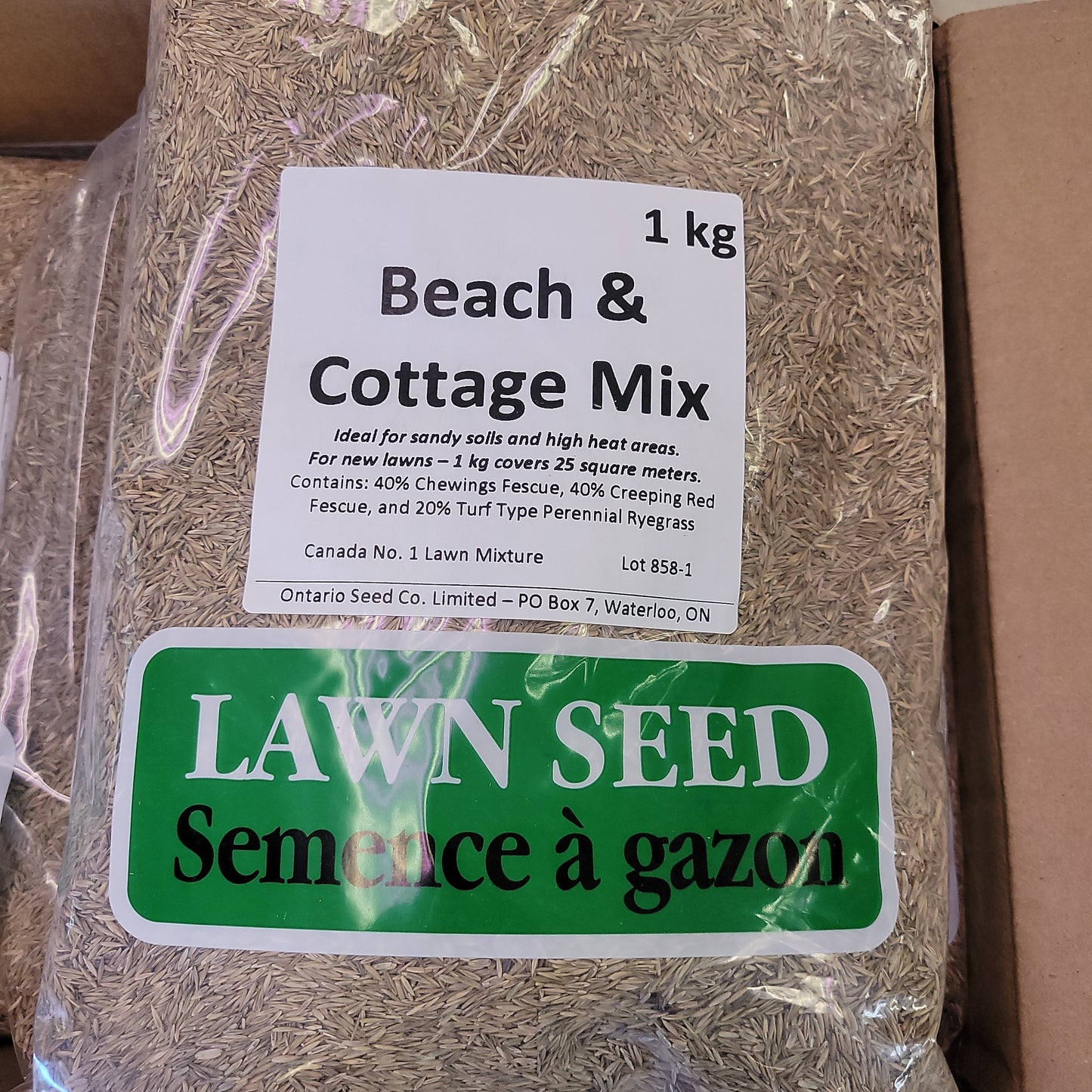 1 Kg Beach and Cottage Mix Lawn Seed