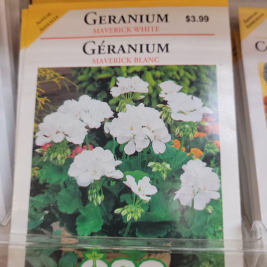 Seed - Annual (Geraniums)