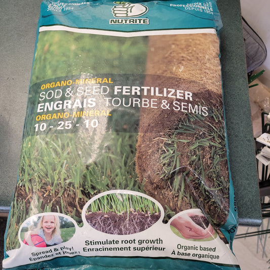 Nutrite Sod and Seed Fertilizer