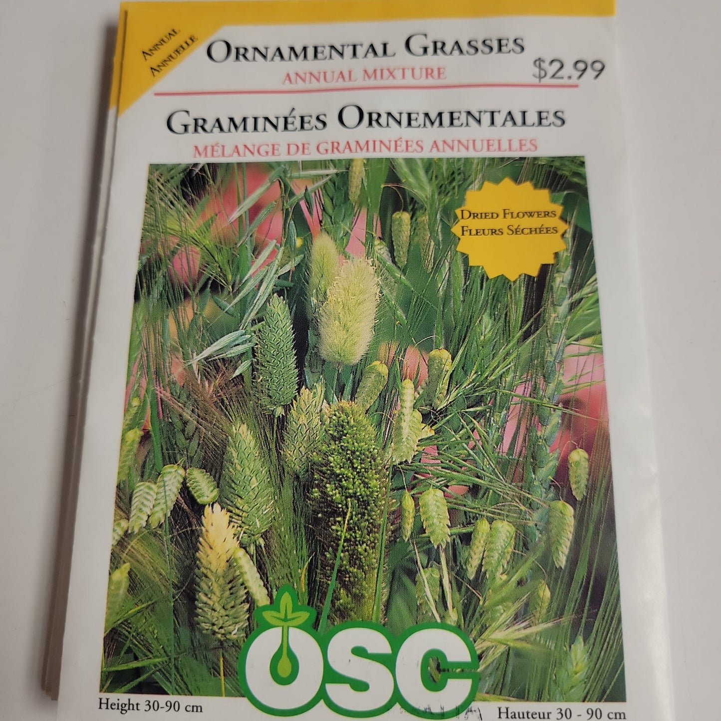 Seed Packets - Ornamental Grasses