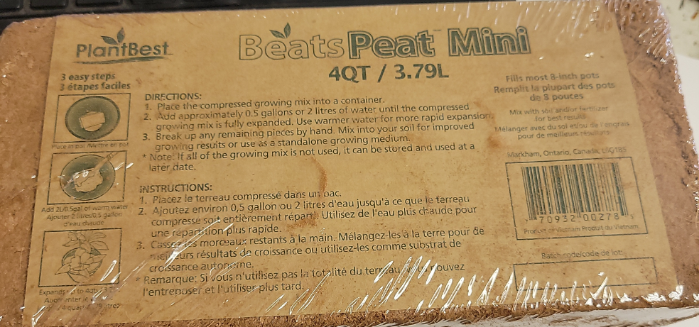 Beats Peat - 4QT/3.79L