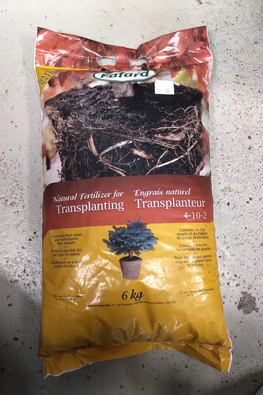 Fafard Natural Plant Starter (&Transplant)  Fertilizer