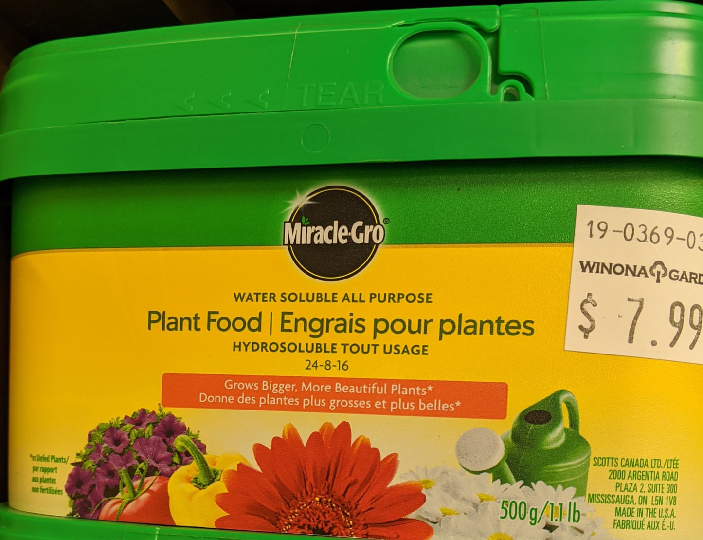 Miracle-Grow All-Purpose Plant Food