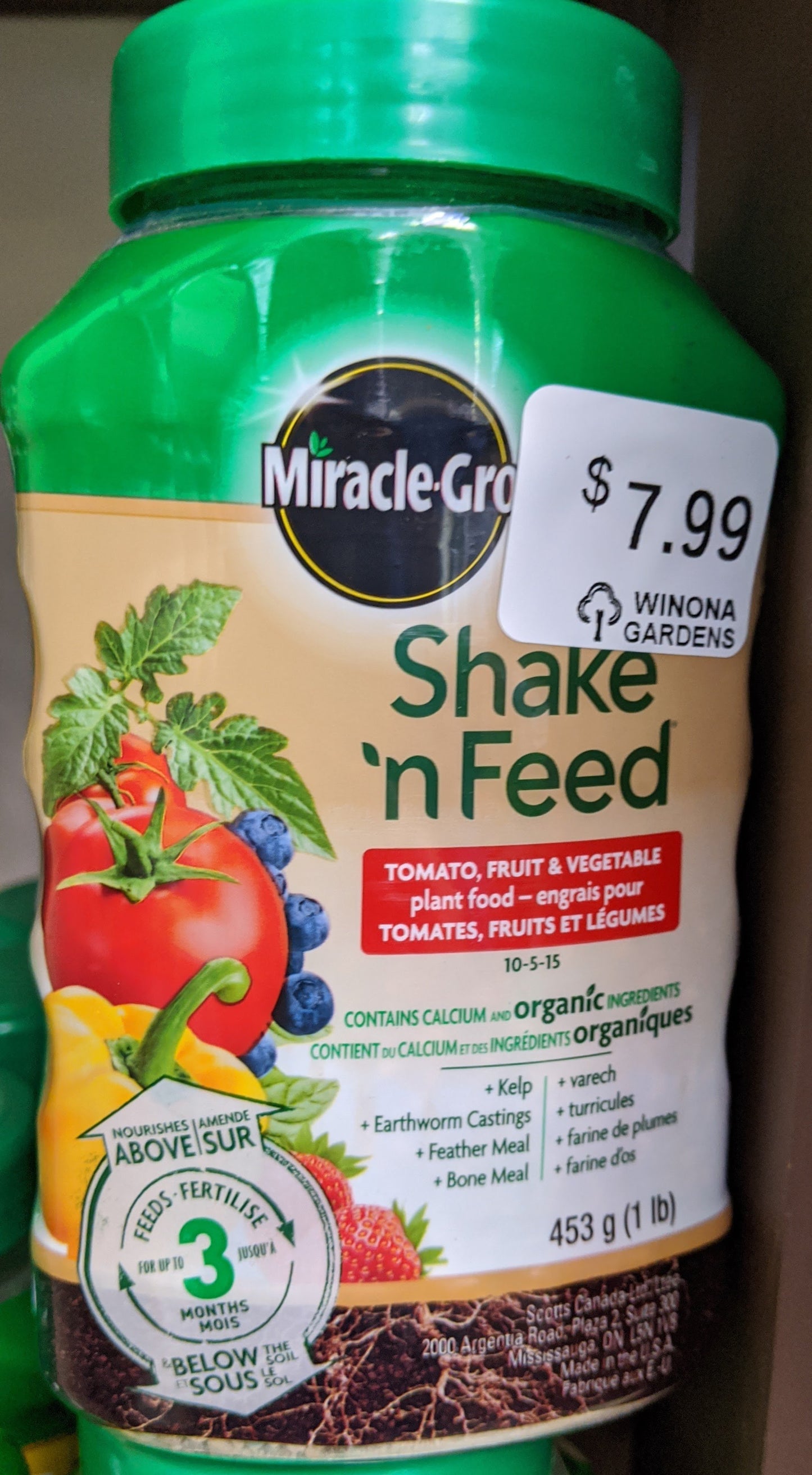 Miracle-Gro Shake 'n Feed Tomato/Vegetables - 453g