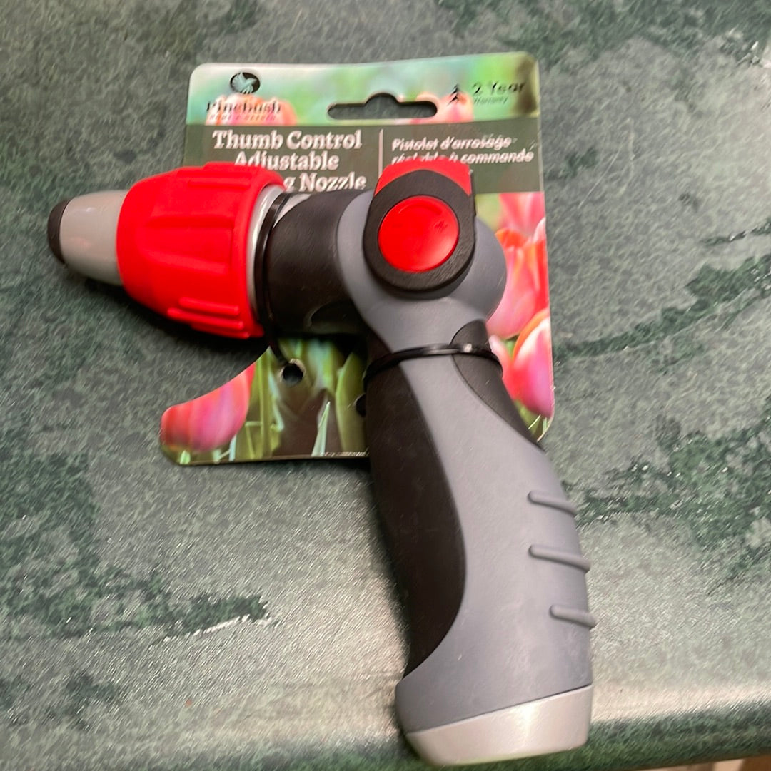 Thumb Control Adjustable Watering Nozzel